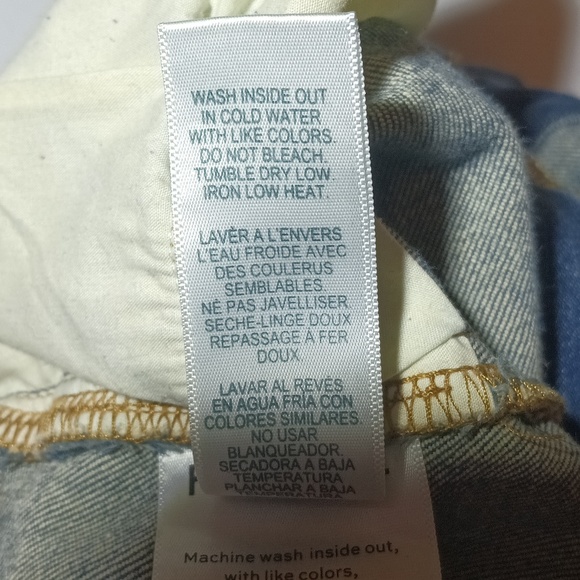 FRAME Le Crop Mini Boot with Scalloped Hem in Mt Snow Wash Jeans Size 28 - Picture 7 of 8